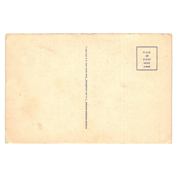 Vintage Cliftons Pacific Seas Restaurant Los Angeles Postcard California Tourism - Picture 2 of 2